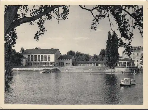 Konstanz, Kur- und Hafenbad, gelaufen 1959