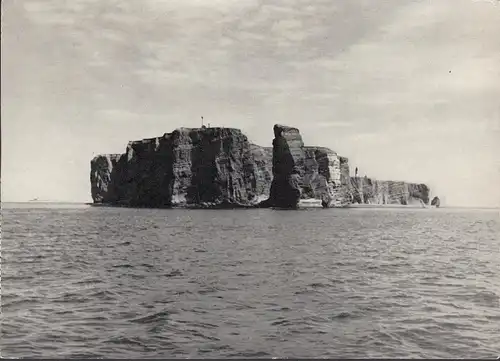 Helgoland, vue d'ensemble, en 1960