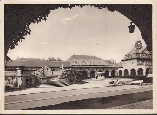 Bad Nauheim, Sprudelhof, couru en 1952