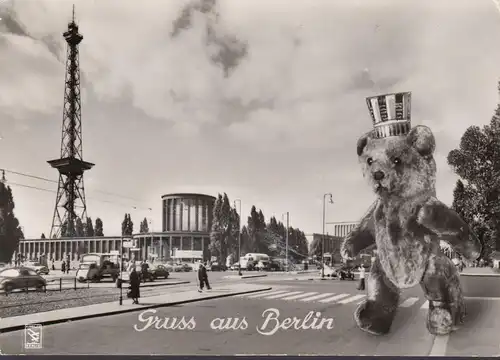 Gruss de Berlin, tour de radio et salles d'exposition, couru 1969