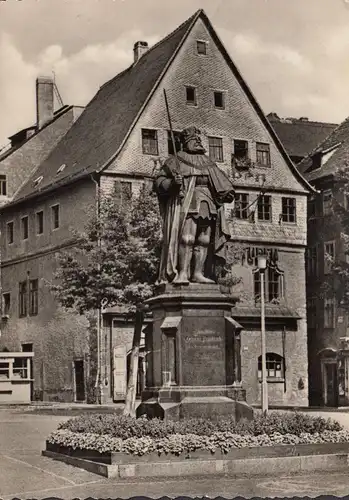 Jena, Johann Friedrich Monument, couru en 1955