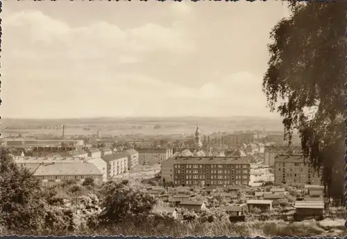 Zwickau, Stadtansicht, Paulus Kirche, ungelaufen