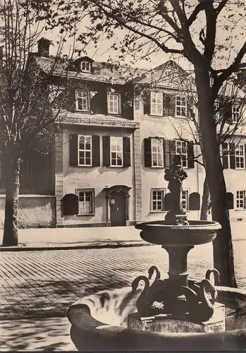 Weimar, Schillerhaus, Brunnen, ungelaufen