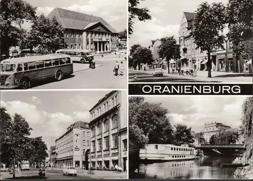 Oranienburg, Postamt, Straße des Friedens, An der Havel, ungelaufen