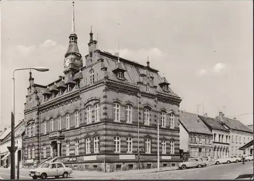 Plau am See, Rathaus, gelaufen