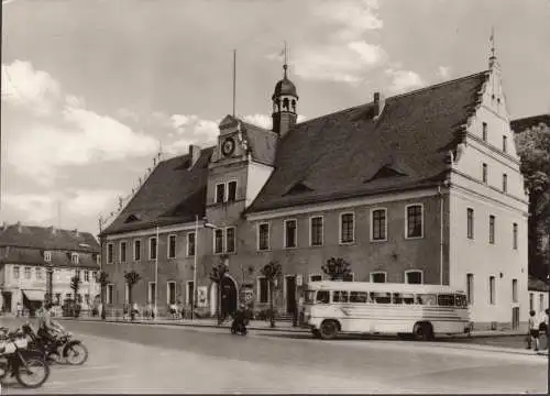 Herzberg, Rathaus, Bus, gelaufen