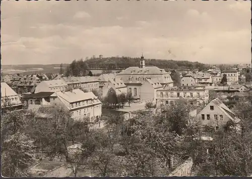Herrhut, vue de la ville, couru en 1958