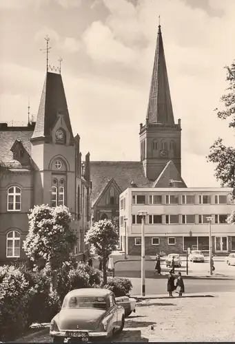 Bildkarte Bergen, Marienkirche, ungelaufen