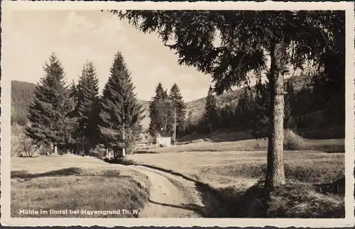 Meyersgrund, Mühle im Ilmtal, ungelaufen