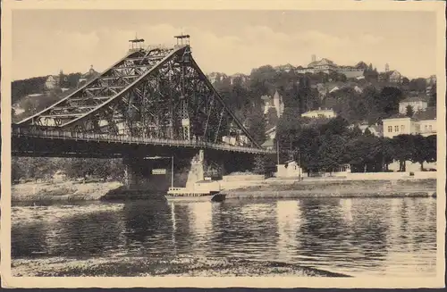 Dresde, pont suspendu près de Loschwitz, incurable