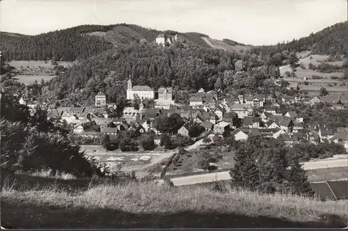 Leutenberg, Stadtansicht, gelaufen 1968