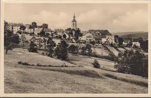 Jöhstadt, Stadtanicht, ungelaufen- datiert 1958