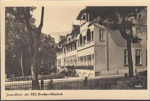 Maison de jeunesse du FDJ Brocken Scheideck, incurvée