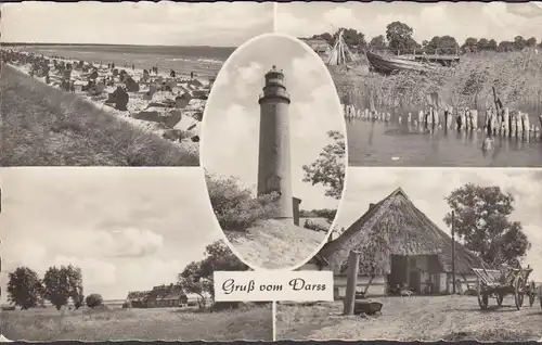 Salutation du Dars, plage, phare, bateau, couru 1960