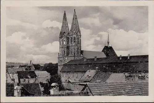 AK Heiligenstadt, Altstädter Kirche, Bahnpost, gelaufen 1956