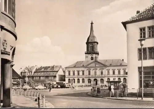 Haldensleben, Friedrich-Engels-Platz, a couru en 1975