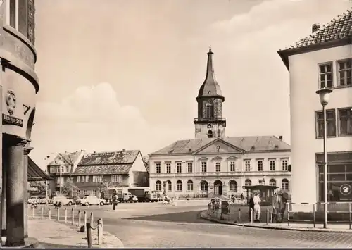 Haldensleben, Friedrich-Engels-Platz, gelaufen 1975