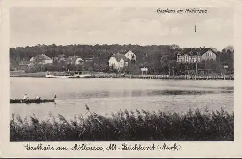 Grünheide, Gasthaus Am Möllensee, gelaufen 1951