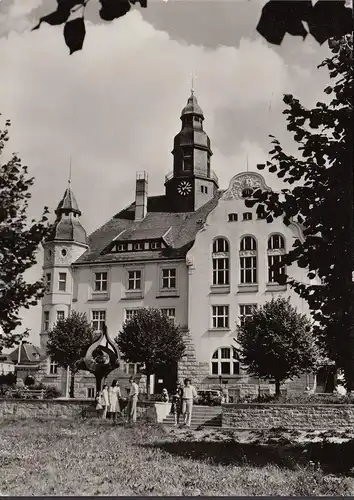 Großröhrsdorf, Rathaus, gelaufen 1978