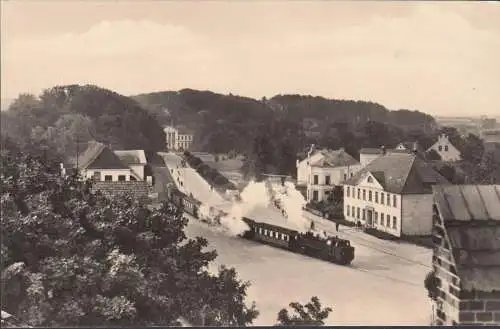 Bad Doberan, Teilansicht, Lokomotive, gelaufen 1962