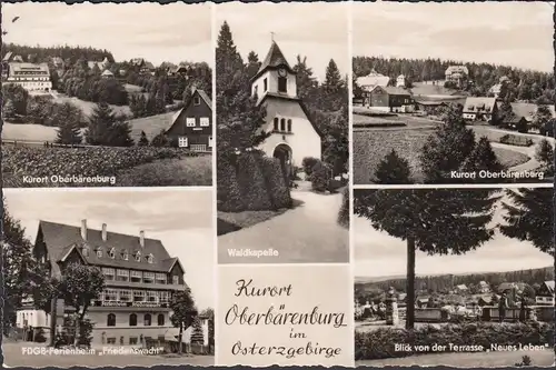 Oberberbärenburg, Maison de vacances Garde de la paix, Vues de ville, incurvée