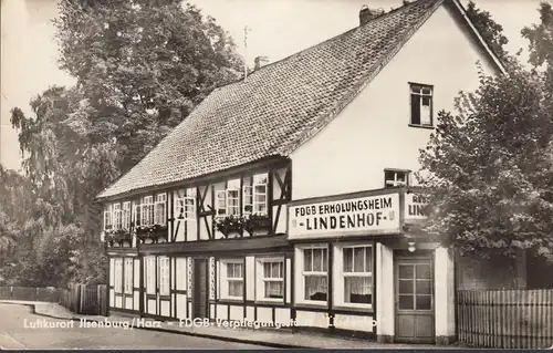 Ilsenburg, centre de restauration, maison de loisirs Lindenhof, incurvée