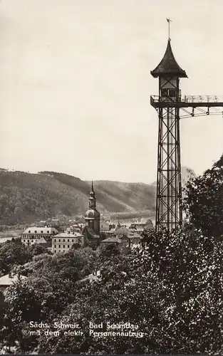 Salle de bains Schandau, ascenseur, non-roulé