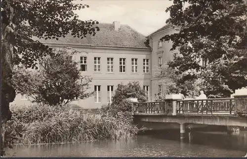 Rheinsberg, Schloß, Sanatorium Helmut Lehmann, gelaufen