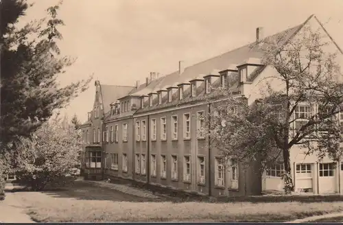 Oschatz, Krankenhaus, gelaufen 1964