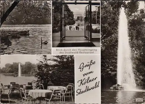 Grüße vom Kölner Stadtwald, Stadtwald-Restaurant, gelaufen