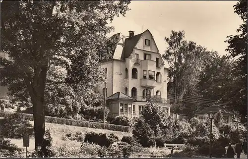 Bad Elster, Haus Idylle, gelaufen 1965