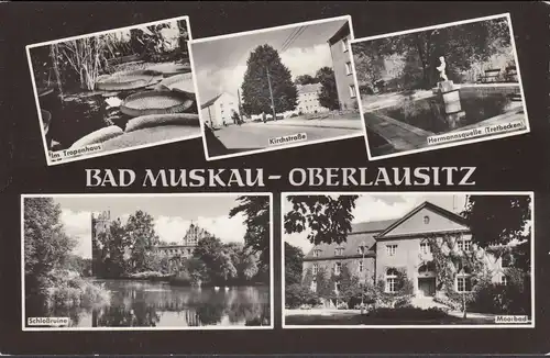 Bad Muskau, Maison tropicale, Kirchstrasse, Hermannsource, Moorbad, inachevé