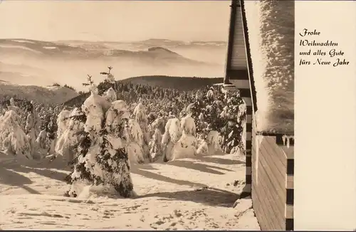 Joyeux Noël et toute la fête pour la nouvelle année, Niederwiesa, couru en 1964