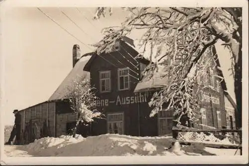 AK Schmiedefeld, FDGB Heim Schöne Aussicht im Winter, ungelaufen