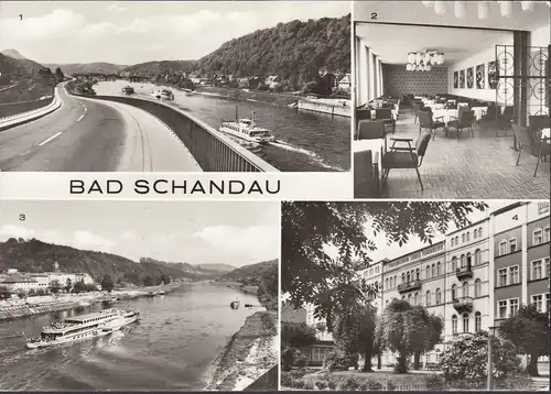 Bad Schandau, Neue Hochstraße, Erholungsheim Louis Fürnberg,  ungelaufen