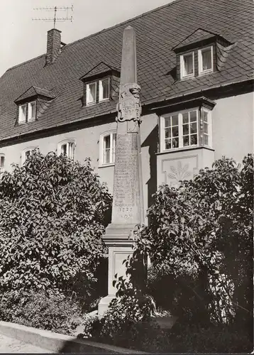 Marienberg, Postmeilensäule, ungelaufen