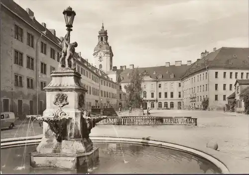 Rudolstadt, Château de Heidecksburg, Schlosshof, inachevé