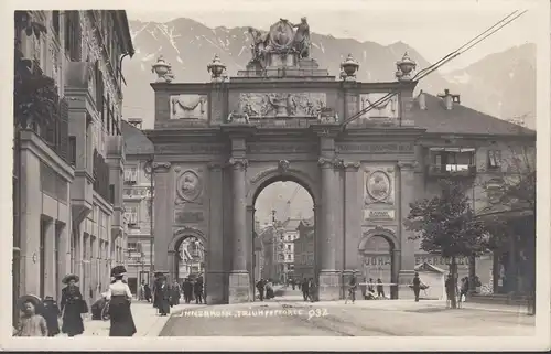 Innsbruck, Porte de Triomphe, incurvée