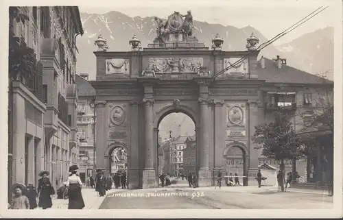 Innsbruck, Triumphpforte, ungelaufen