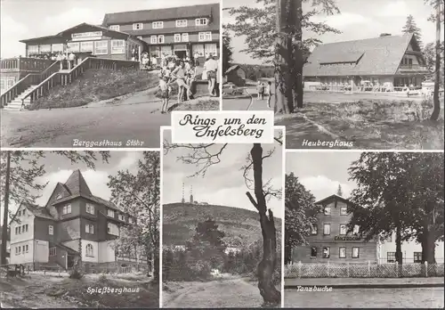 Inselsberg, Bergasthaus, Heuberghaus, Spießberghaus, Tanzbuche, ungelaufen