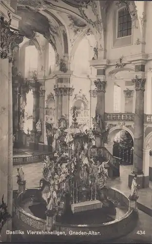 Basilika Vierzehnheiligen, Gnaden Altar, ungelaufen