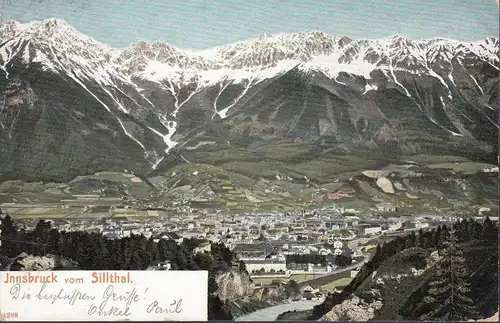 Innsbruck, du Sillthal, couru en 1903
