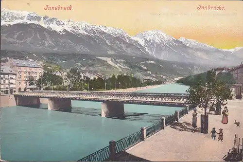 Innsbruck, Innbrücke, ungelaufen