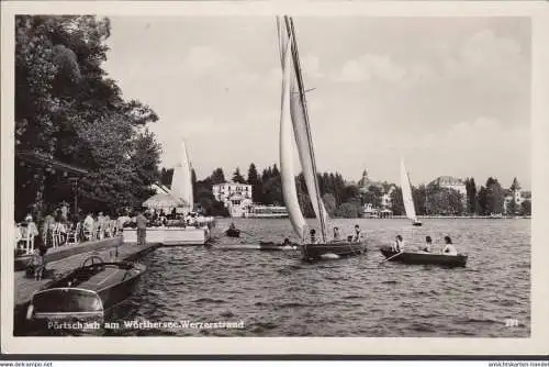 Pörtschach a. Wörthersee, Werzerstrand, couru 1953