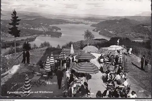 Wörthersee, Pyramidenkogel, gelaufen 1956