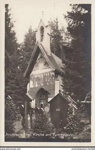 Innsbruck, église à la place Tummel, incurvée