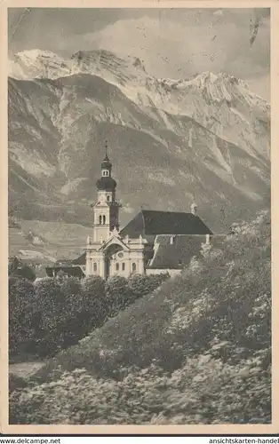 Innsbruck, Kirche, gelaufen 1912