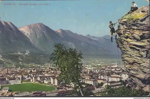 Innsbruck, Schneid muass ma hob'n, gelaufen 1911