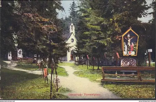 Innsbruck, Tummelplatz, ungelaufen