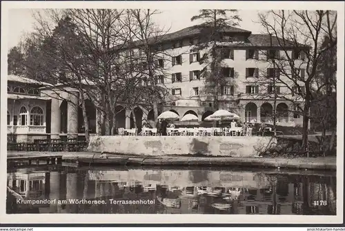 Krumpendorf a. Wörthersee, hôtel de terrasse, non-fréquent